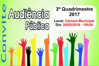 Audiência Pública do 3º Quadrimestre de 2017