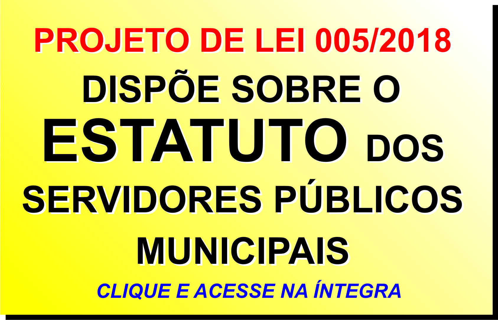 Estatuto do Servidor Público Municipal 