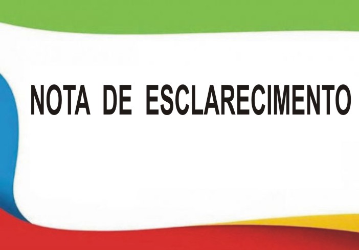 NOTA  DE  ESCLARECIMENTO