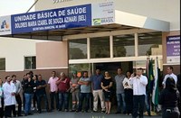 Vereadores participam de inauguração da nova UBS do distrito Vila Progresso